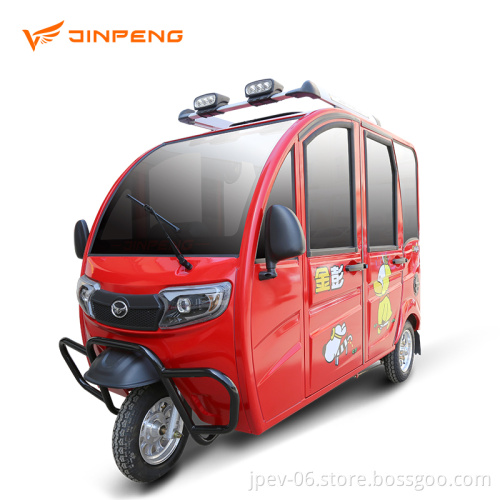 Triciclo elettrico Jinpeng Carbina chiusa Velocità adatta a bambini